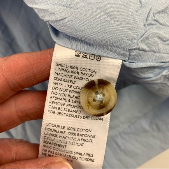 HOST PICK Urban Outfitters Baby Blue Babydoll Minidress size Small - Picture 12 of 12